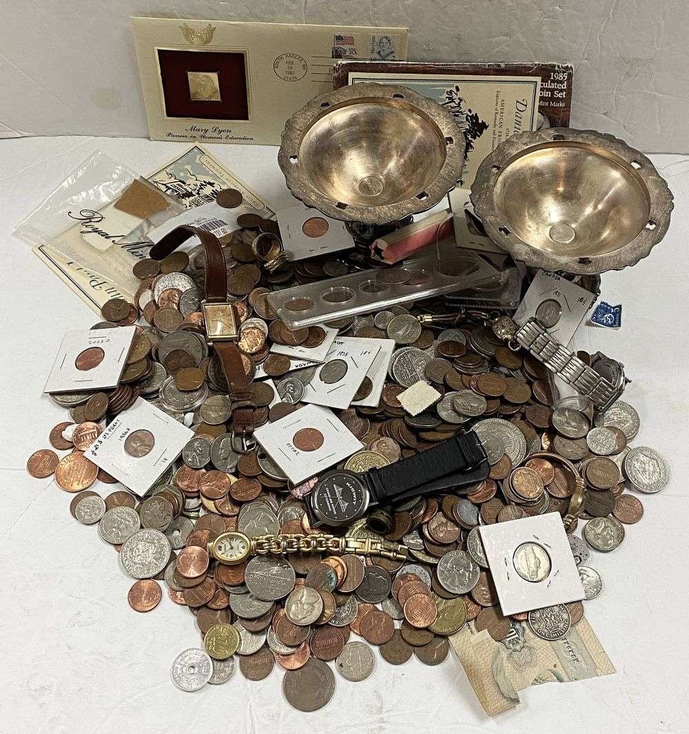 Rare? Coin Hoard Liquidation Sale 9 lbs 12.6 oz: No two junk lots are the same! There are tons of unique little treasures to be found among these pieces. ALL JUNK LOTS ARE NON-RETURNABLE. Winner of this lot will be charged a $50 flat fee for shippin