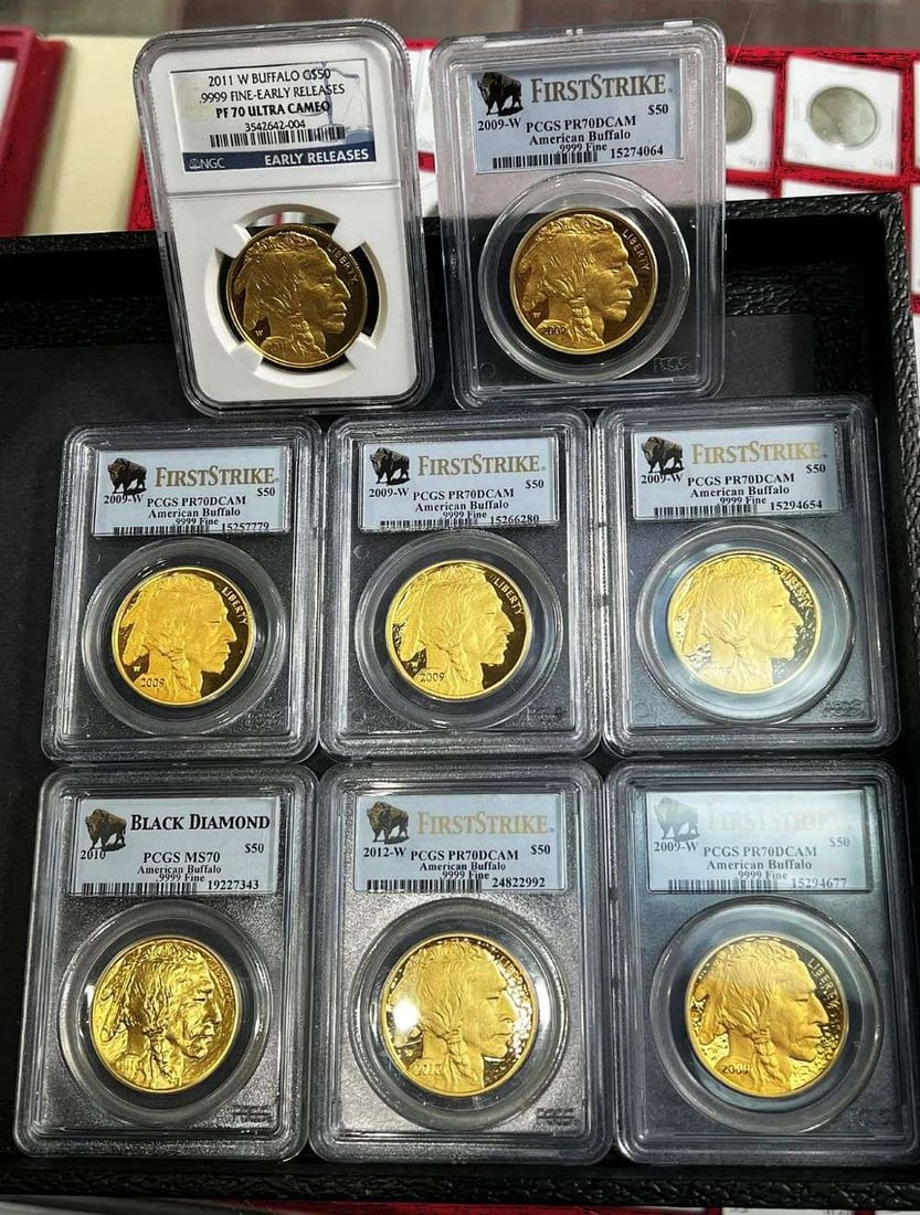 Last Minute! 2012-W American $50 Buffalo .9999 Gold 1 ozt PCGS PR70 DCAM (1 of 3)