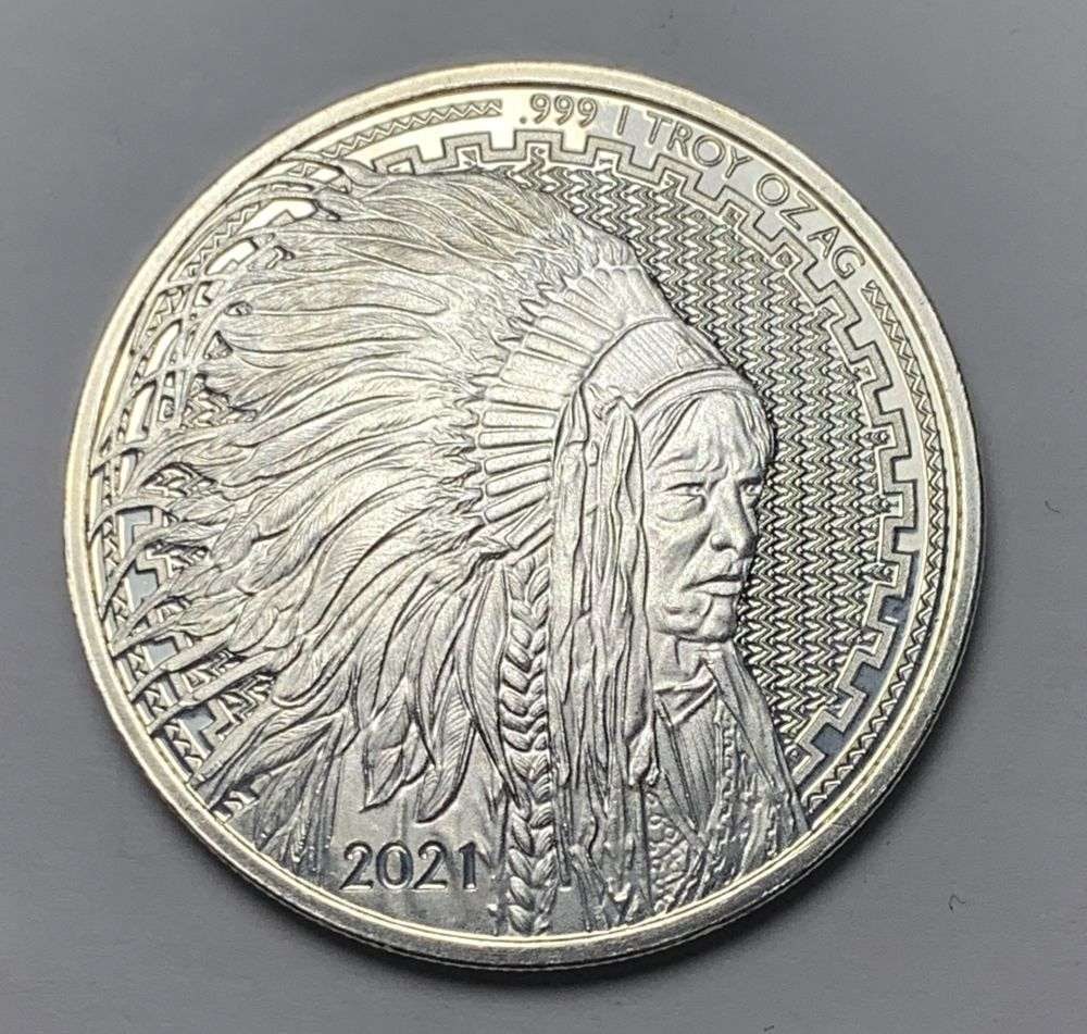 2021 Asahi "Liberty, Independence, Freedom" .999 Silver 1 ozt: Winner shall receive the exact coin shown here. (MK/B)