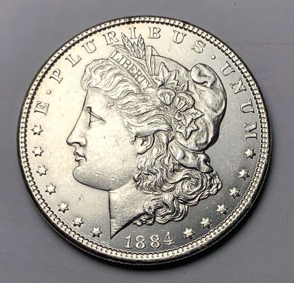1884 Morgan Silver Dollar MS64 (1 of 3)