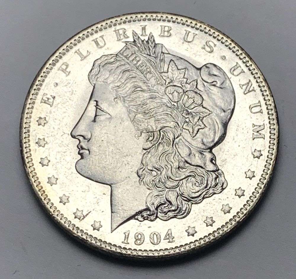 1904-O Morgan Silver Dollar MS65 (1 of 3)