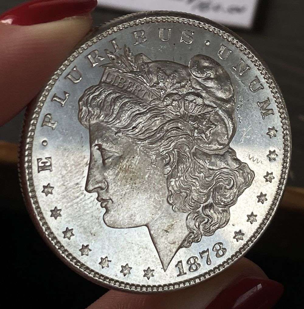 1878-S Morgan Silver Dollar MS64 PL (1 of 2)