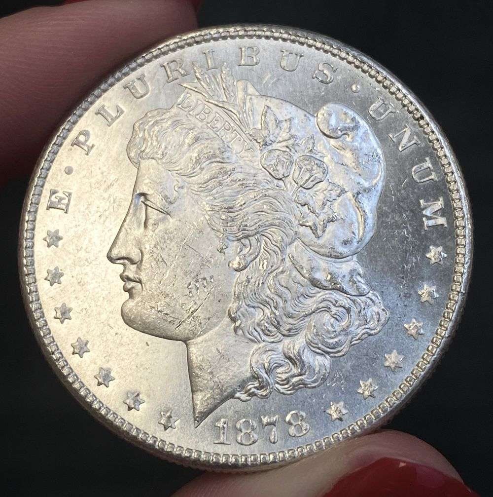 1878-S Morgan Silver Dollar MS64 PL (1 of 2)