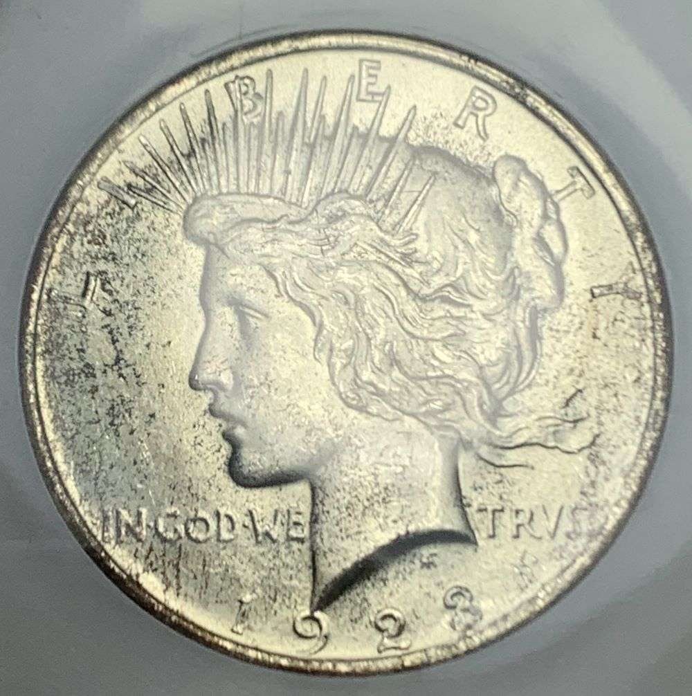1923 Peace Silver Dollar MS64 PQ (1 of 4)