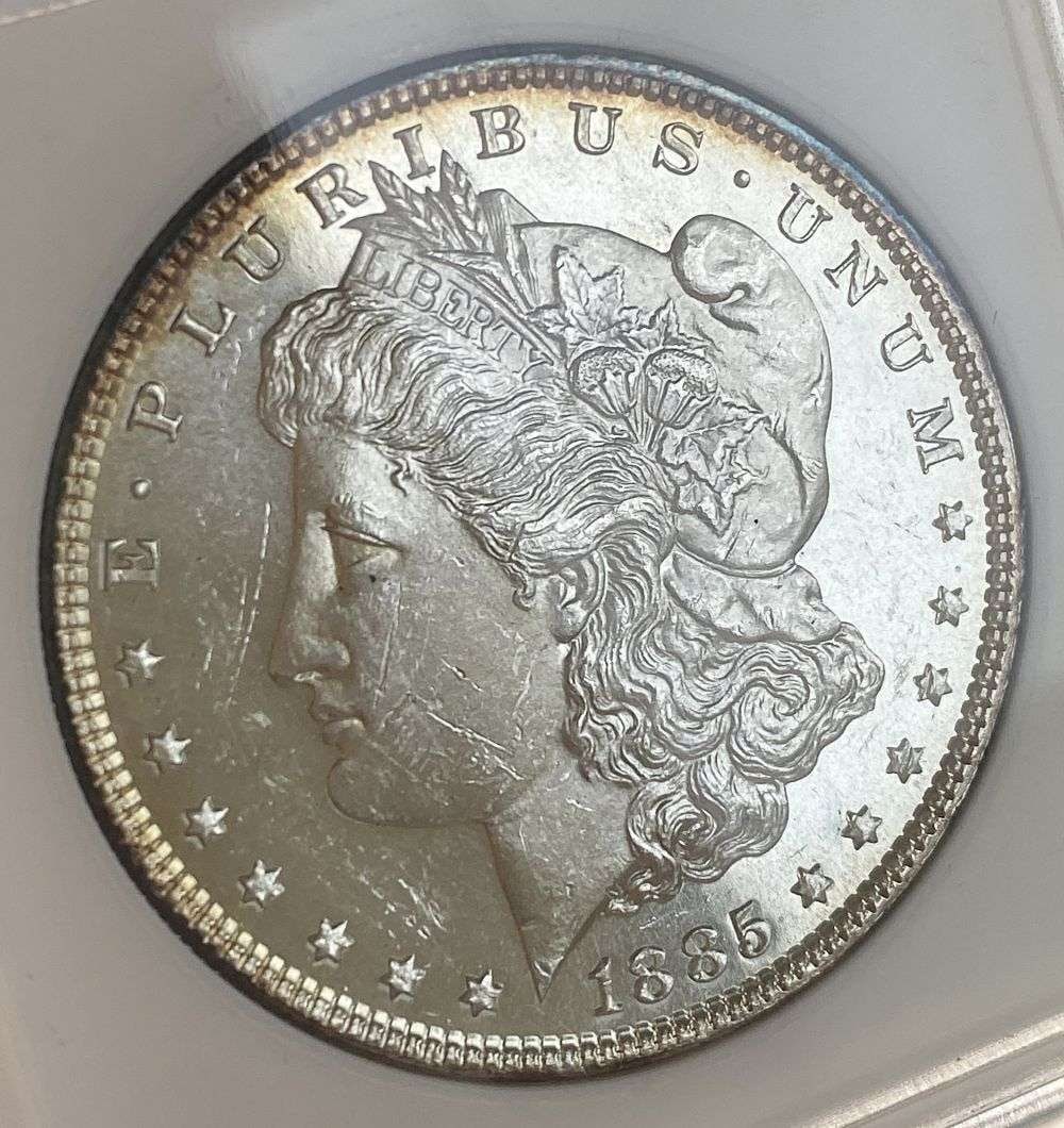 1885 Morgan Silver Dollar MS65 DMPL (1 of 6)