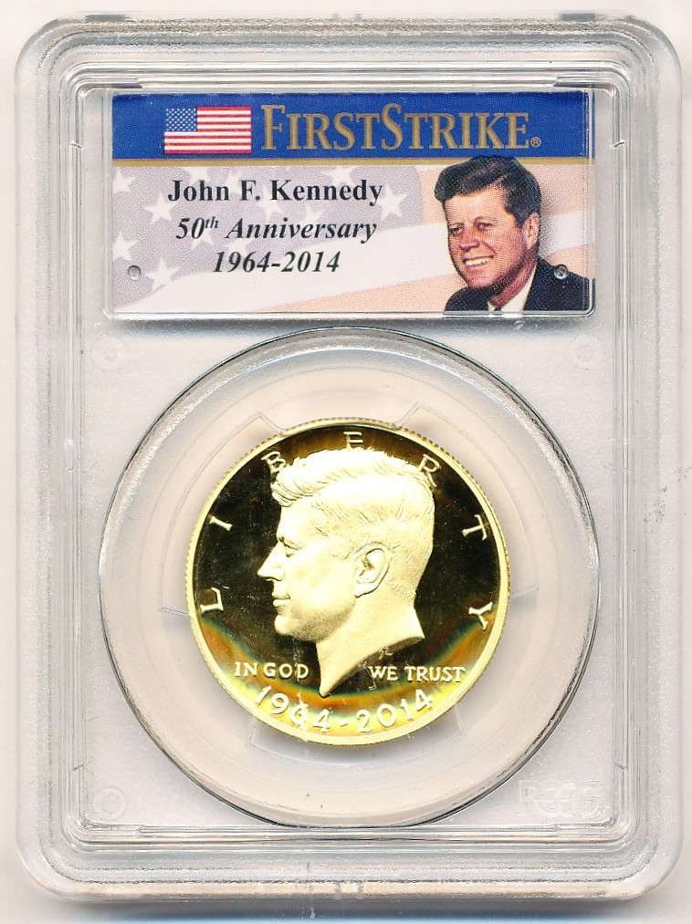 Last Minute! 2014-W John F Kennedy Half Dollar PCGS PR69DCAM (1 of 4)