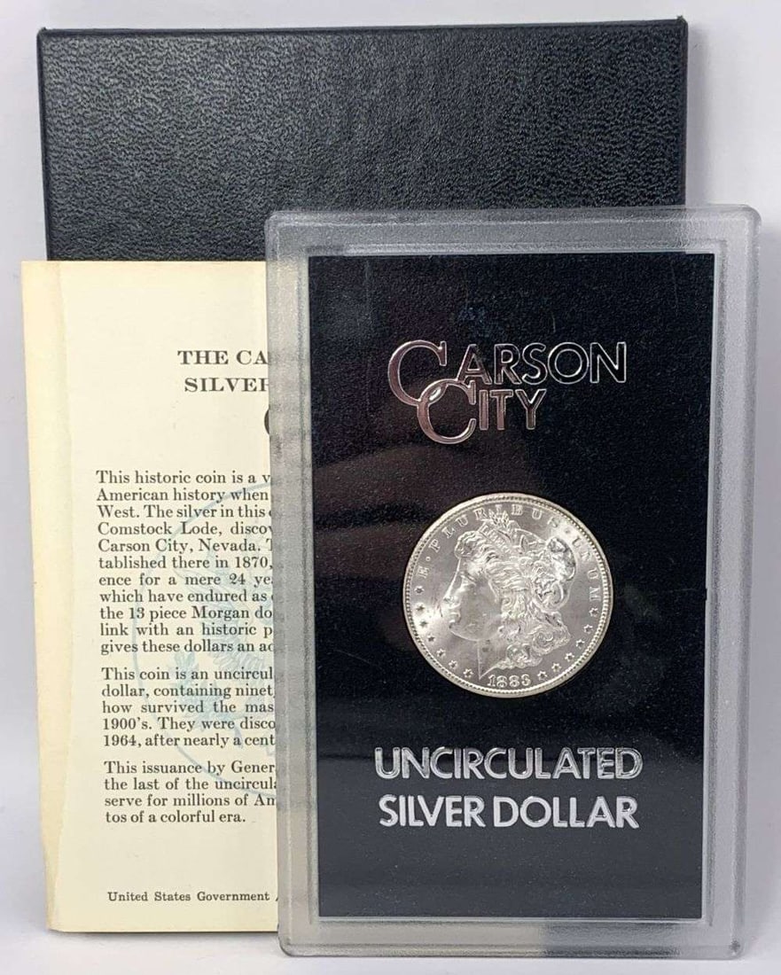 Last Minute! 1883-CC Morgan Silver Dollar MS63 GSA (1 of 6)