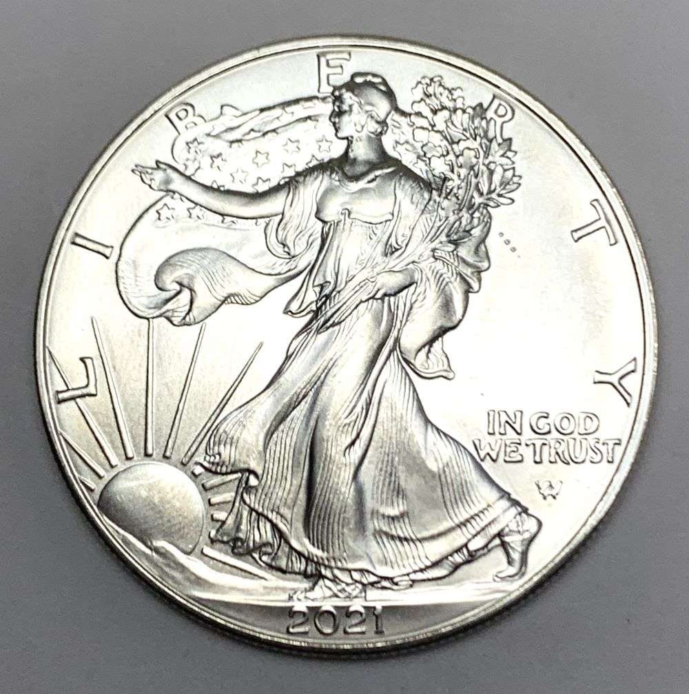 2021 American Silver Eagle Type 2 (1 of 2)