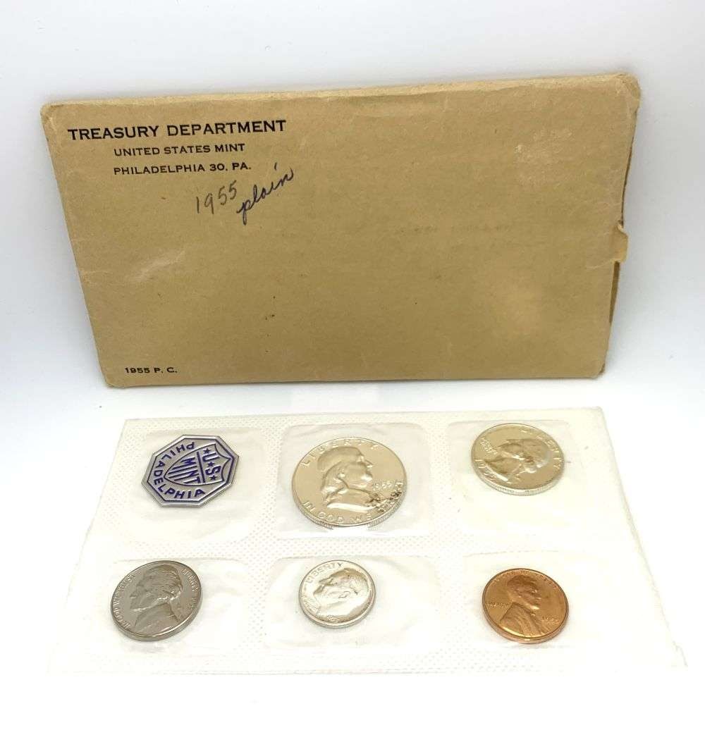 1955 United States Proof Silver Set (5-coins) (1 of 3)