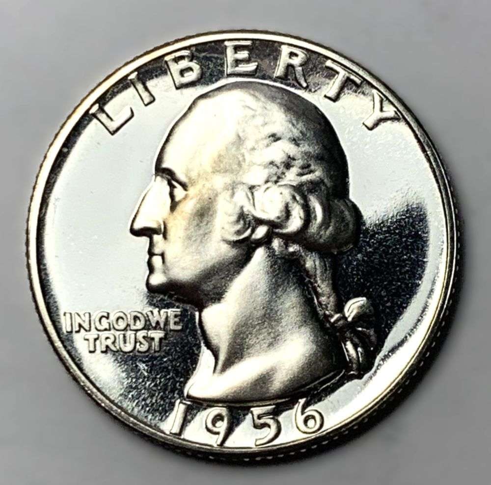 1956 Washington Silver Quarter PR68 DCAM (1 of 2)