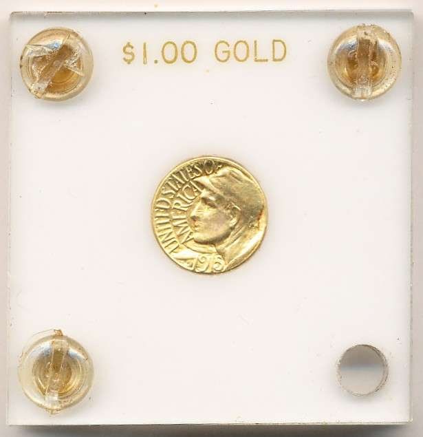 1915-S Panama-Pacific $1 Gold Commemorative: Winner shall receive the exact coin shown here. (MK/B)