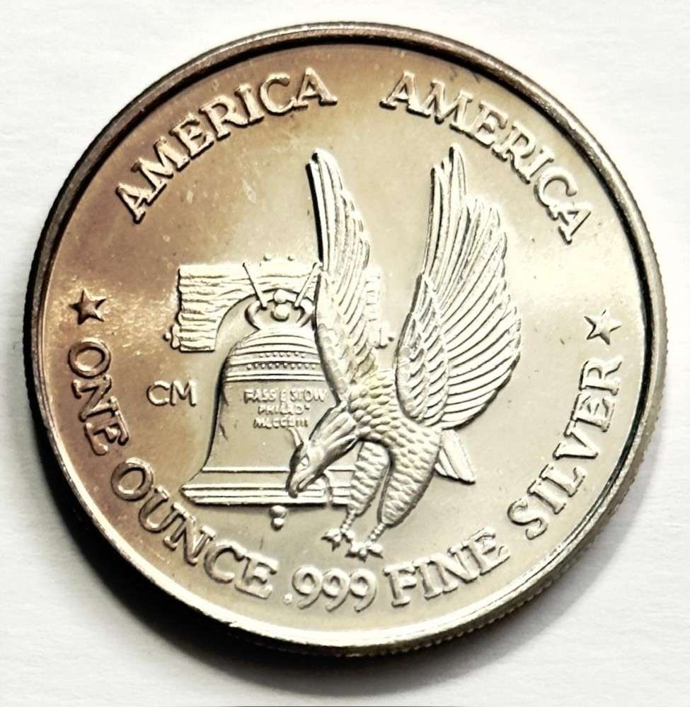 America America 1 ozt .999 Silver Trade Unit (1 of 2)