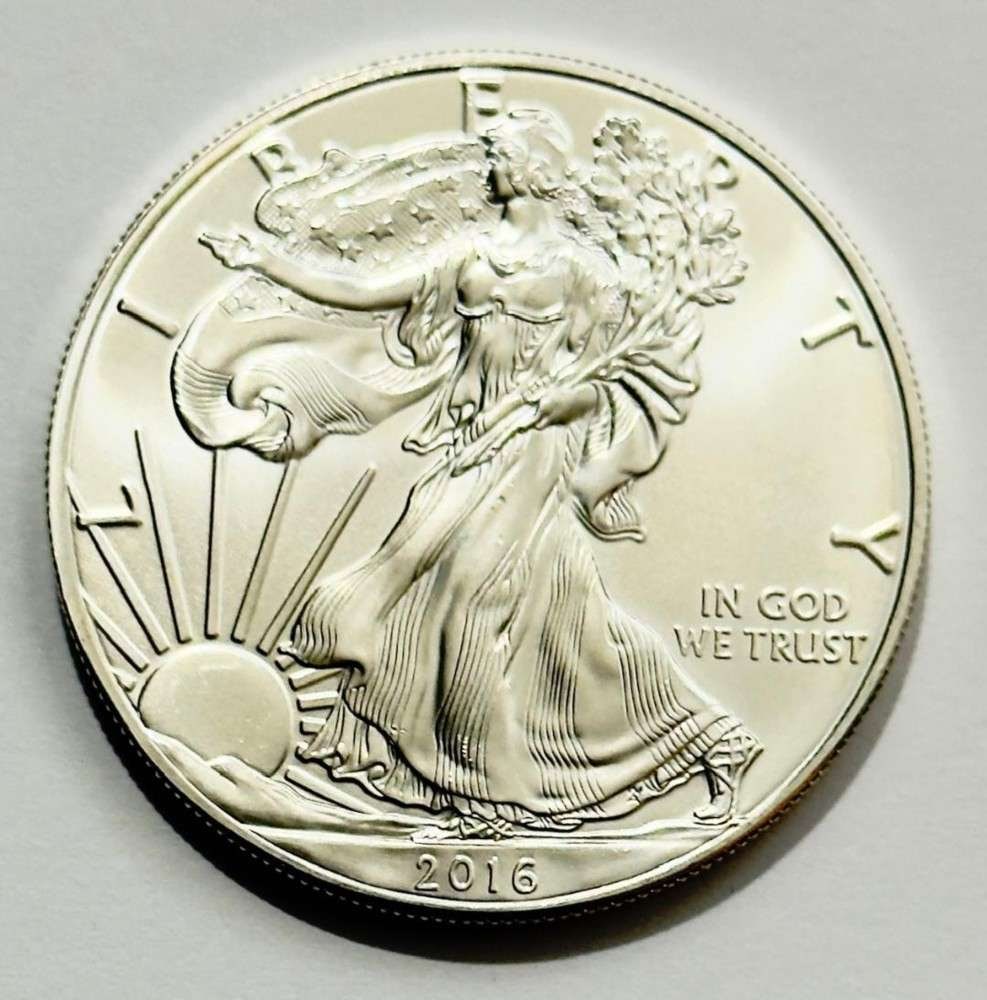 2016 American Silver Eagle: Winner shall receive the exact coin shown here. (SJ/B)