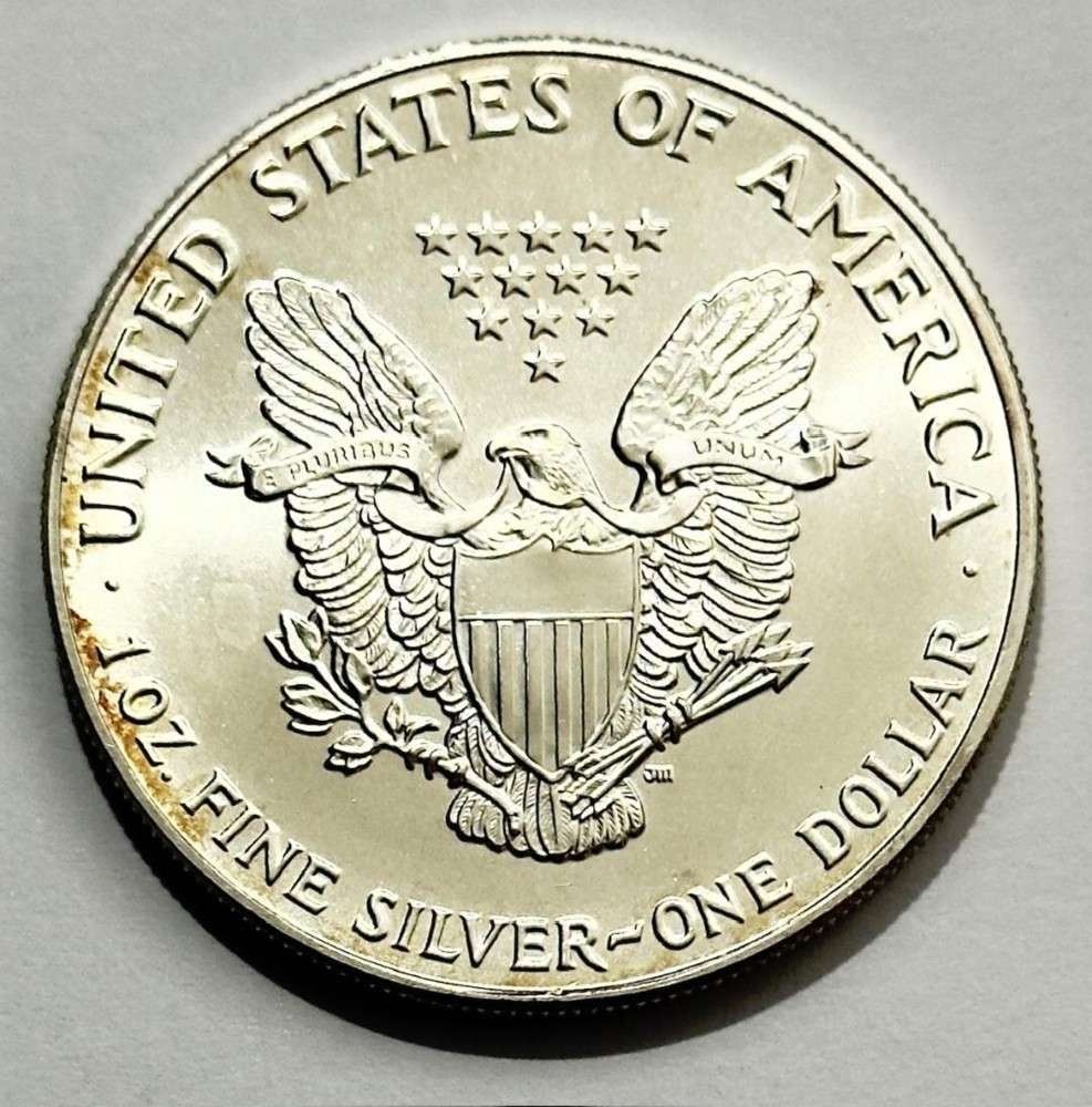 1991 American Silver Eagle - 2