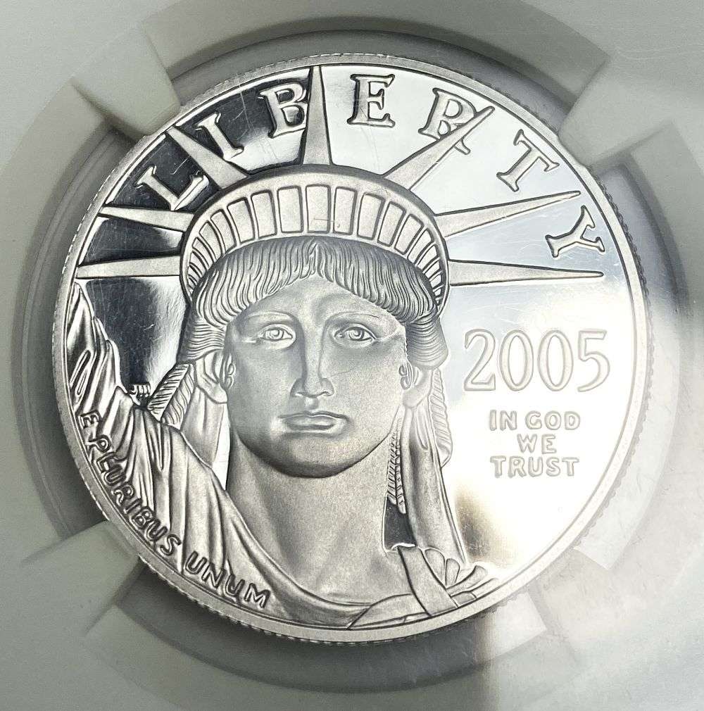 Better Date 2005-W American $100 Eagle .9995 Platinum 1 ozt NGC PF70 Ultra Cameo (1 of 4)
