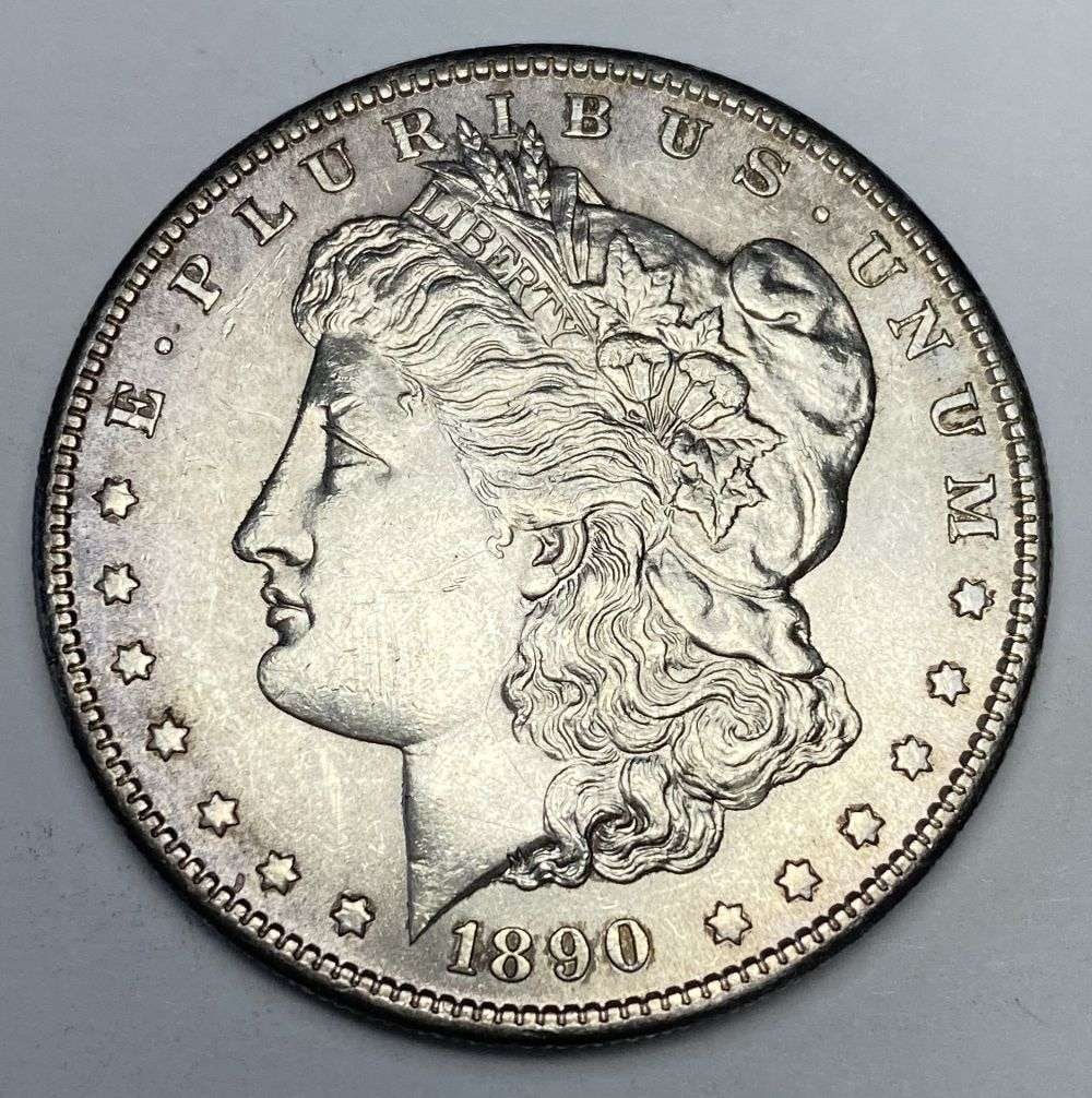 1890-S Morgan Silver Dollar MS63 (1 of 2)