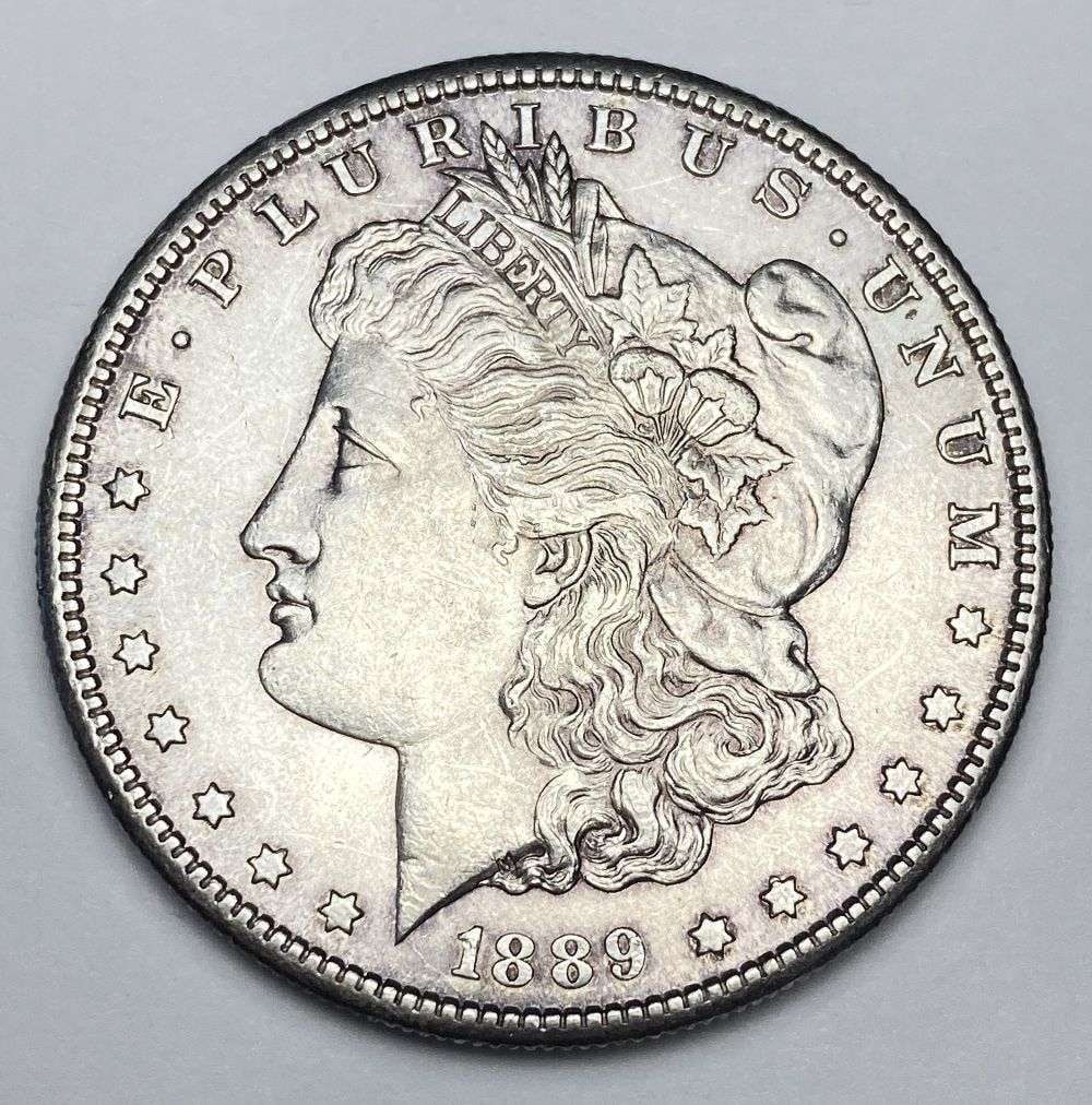 1889-S Morgan Silver Dollar MS63 (1 of 2)