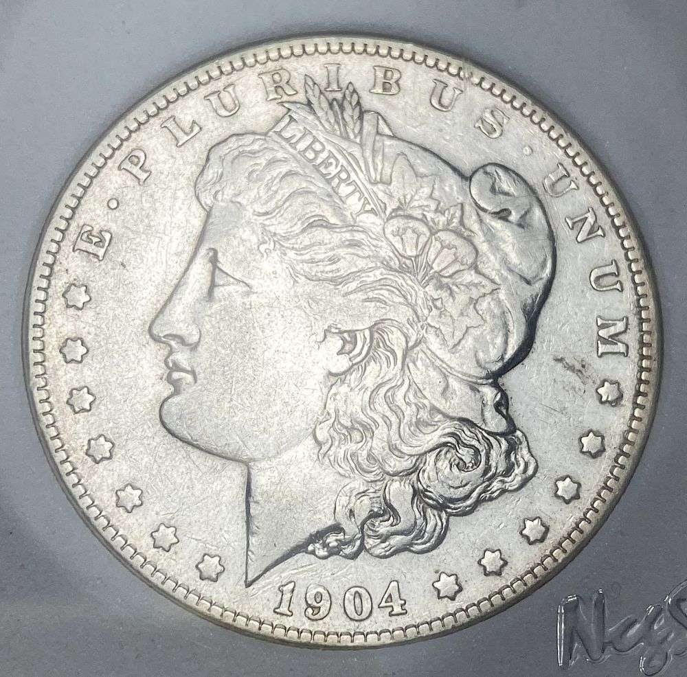 1904-S Morgan Silver Dollar EF40 (1 of 4)