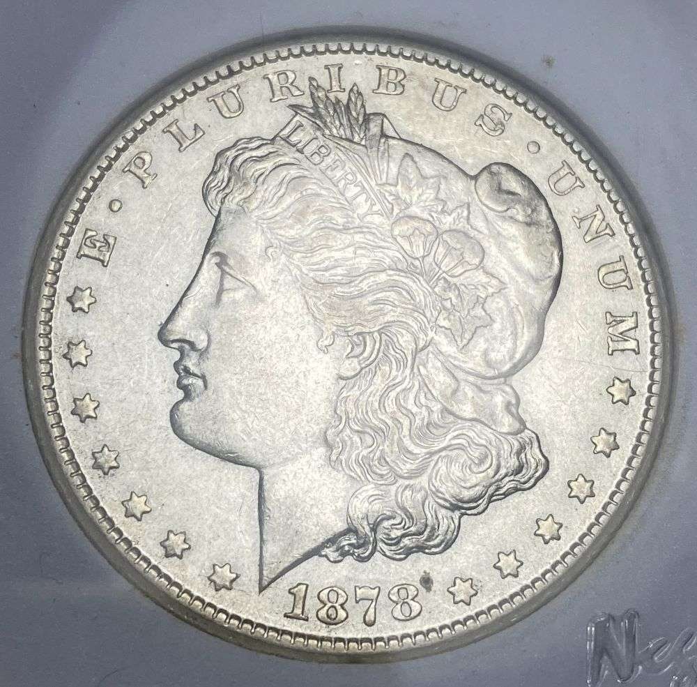 1878-CC Morgan Silver Dollar MS63 (1 of 4)