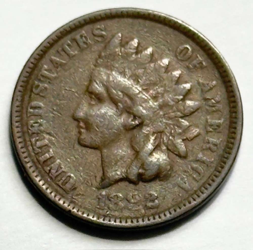 1882 Indian Head Cent Fine (1 of 2)