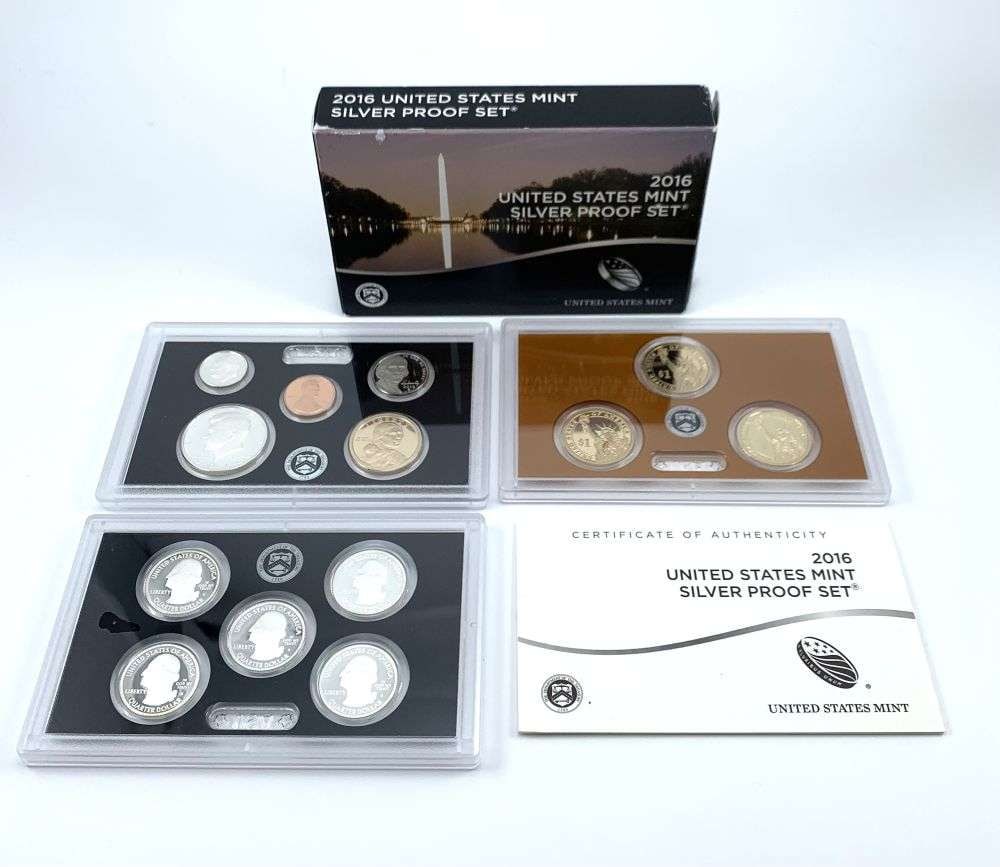 2016 United States Mint Silver Proof Set (13-coins) (1 of 4)