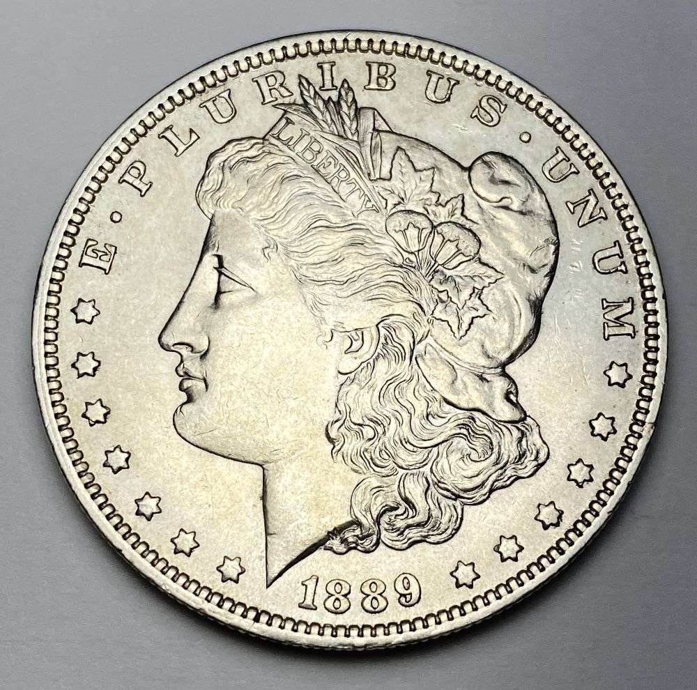 1889-O Morgan Silver Dollar MS62 (1 of 2)