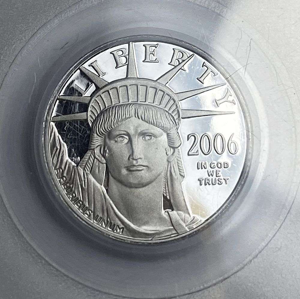 2006-W American $10 Eagle .9995 Platinum 1/10th ozt PCGS PR69 DCAM (1 of 4)