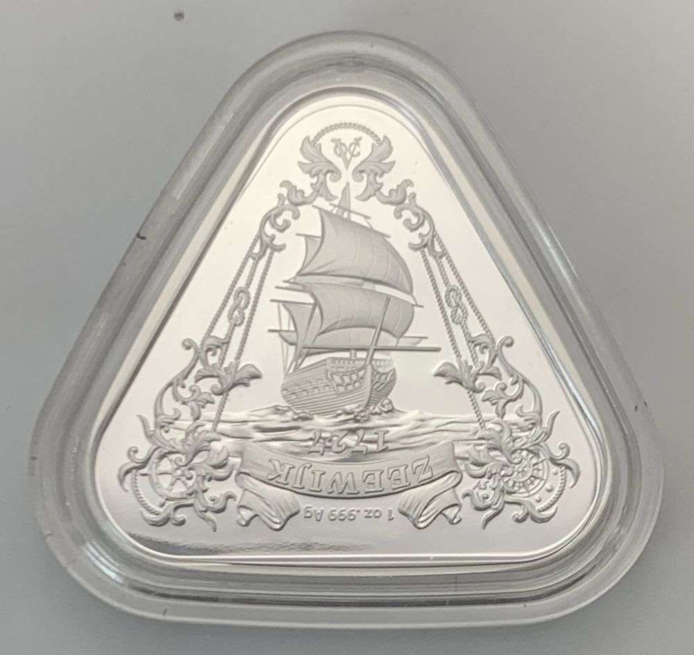 2021 Australia Zeewijk 1 ozt .999 Silver Dollar: Winner shall receive the exact coin shown here. (RM/B)