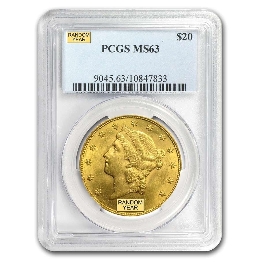 Last Minute! Ten (10) $20 Gold Liberty Head PCGS / NGC MS63 (1 of 2)