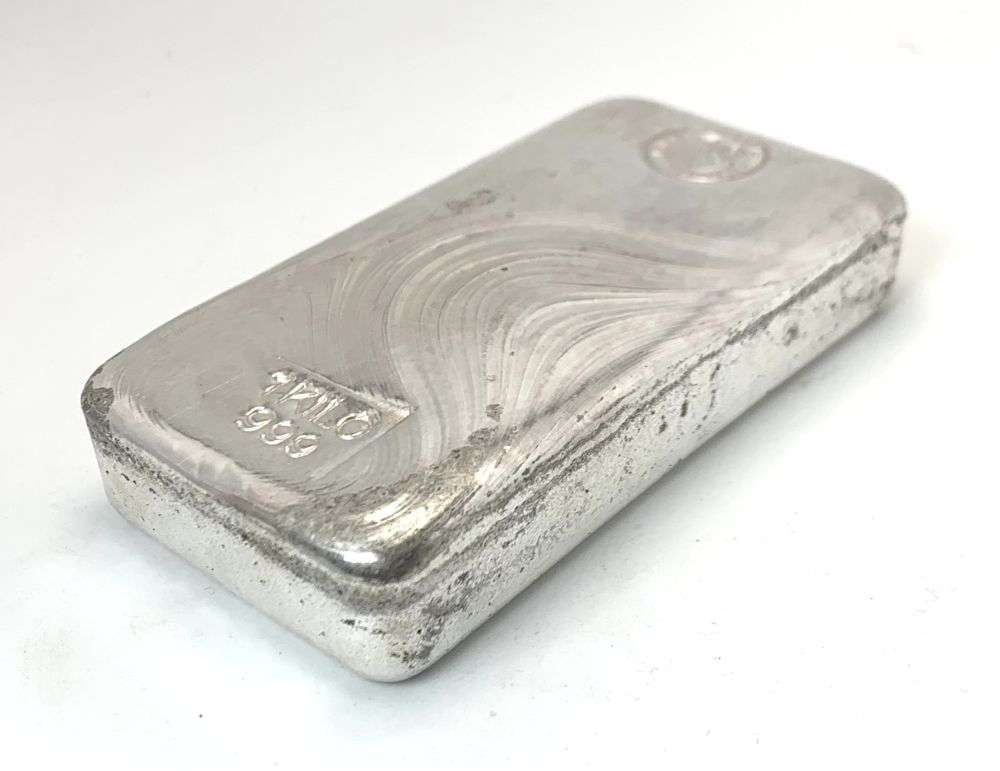 Last Minute! The Perth Mint 1 Kilo .999 Silver Bar (1 of 5)