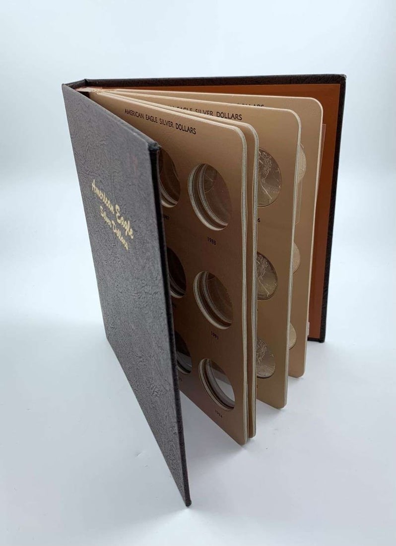 Last Minute! 2004-2021 American Silver Eagle Partial Album (17-coins) (1 of 7)