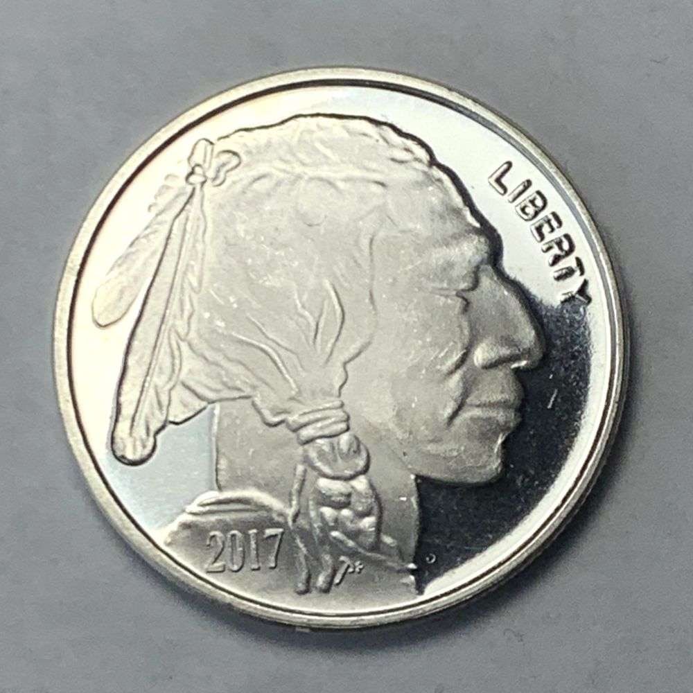 2017 Buffalo 1 ozt .999 Silver (1 of 2)