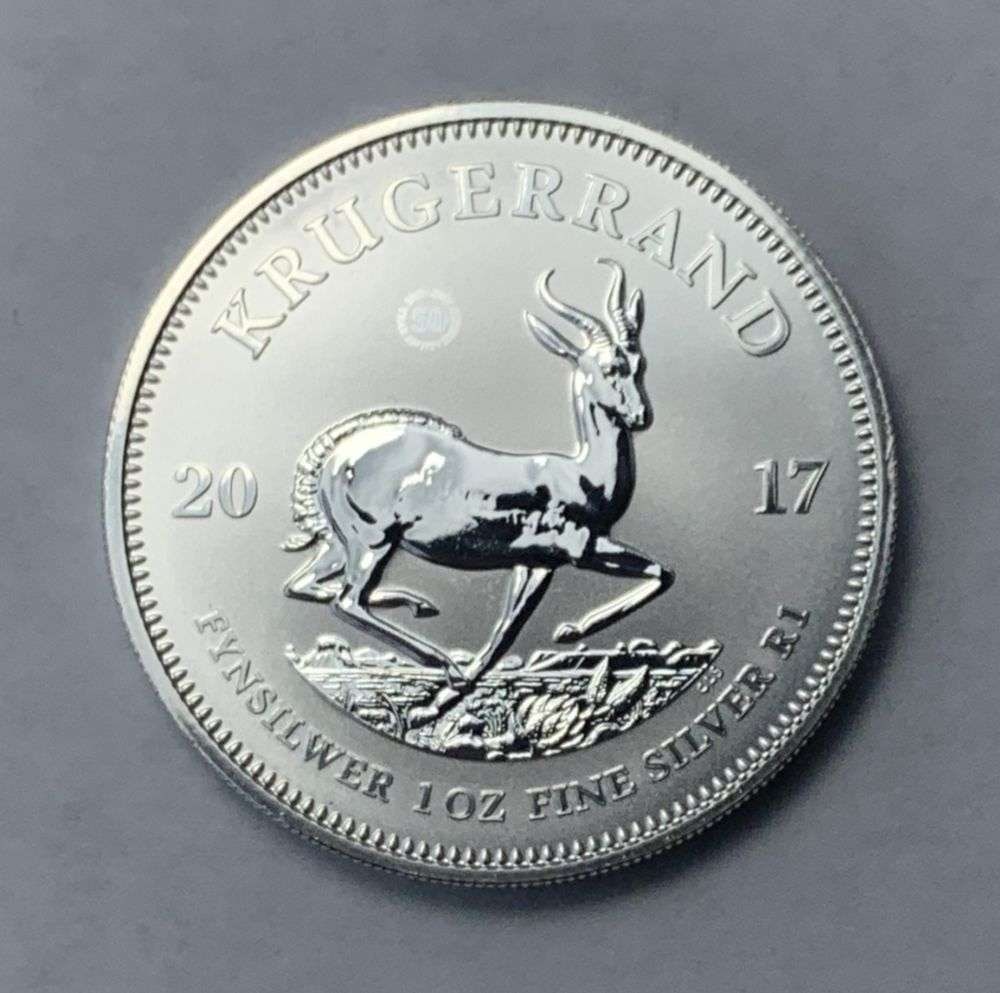 2017 South Africa Krugerrand 1 ozt Silver (1 of 3)