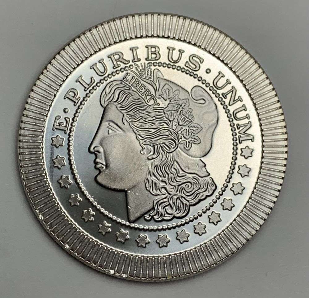 Morgan Dollar Design 1 ozt .999 Silver (1 of 2)