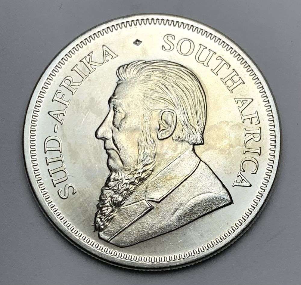 2022 South Africa Krugerrand 1 ozt Silver (1 of 2)