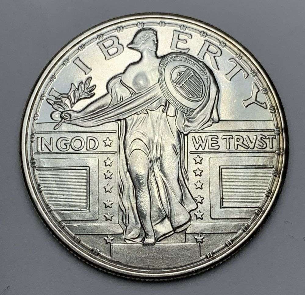 Standing Liberty Design 1 ozt .999 Silver (1 of 2)
