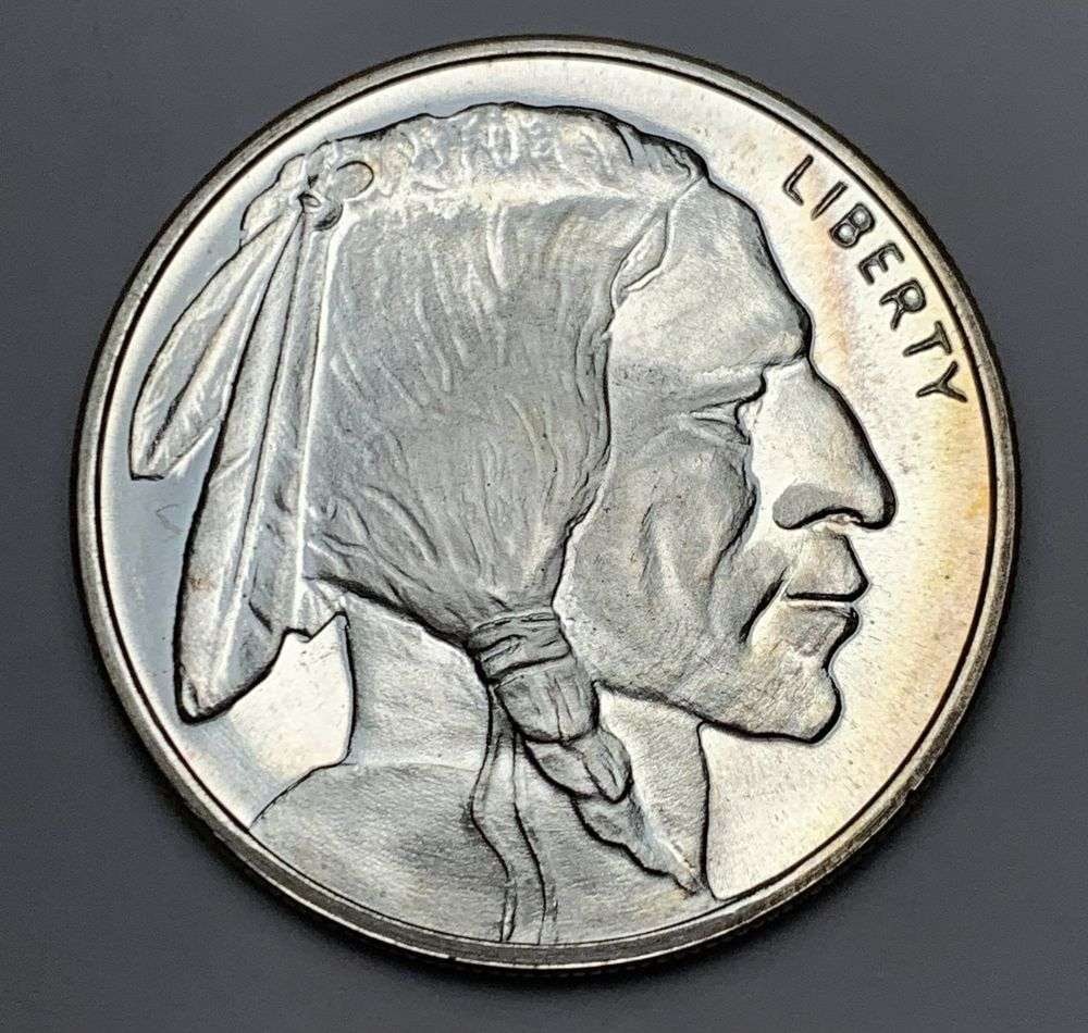 Golden State Mint Buffalo 1 ozt .999 Silver (1 of 2)