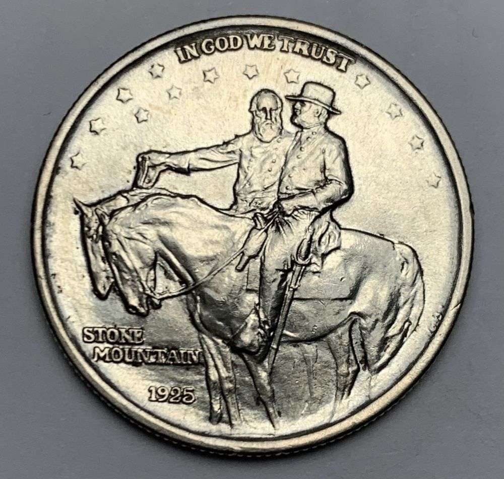 1925 Stone Mountain Commemorative Silver Half Dollar MS64 (1 of 2)