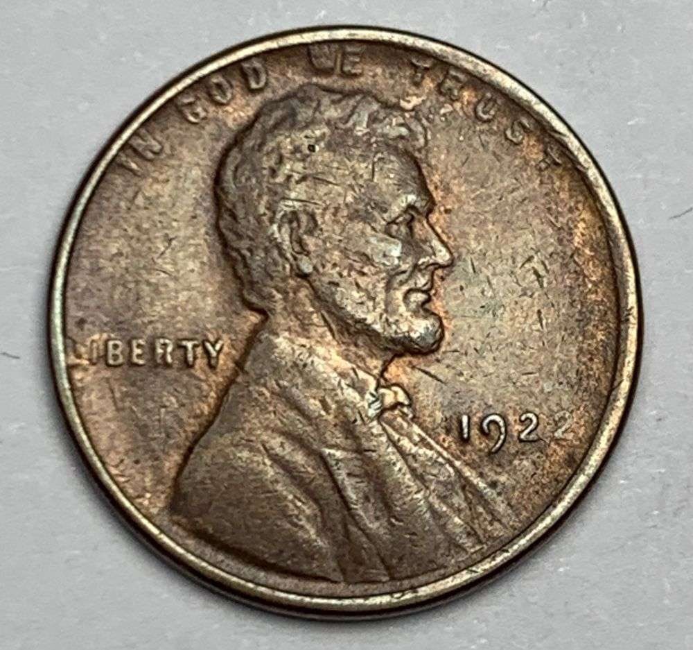 1922-D Lincoln Cent Weak "D" (1 of 3)