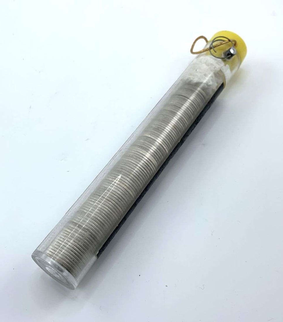 Sealed Roll $22 Washington 90% Silver Quarters (1 of 4)