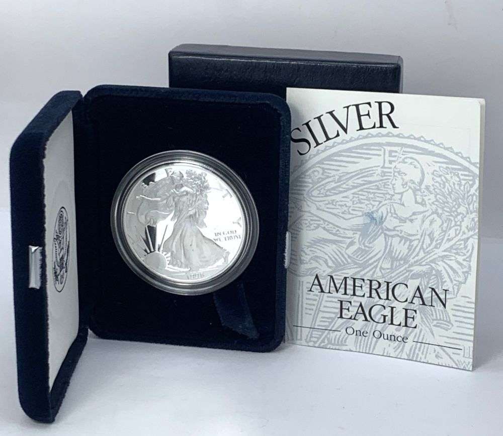 1998-P American Silver Eagle PF OGP (1 of 4)