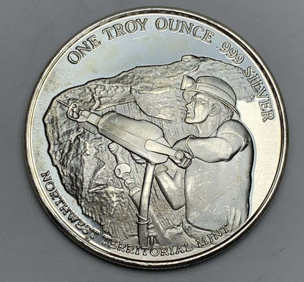 Northwest Territorial Mint Pan American Silver Corp. 1 ozt .999 Silver (1 of 2)