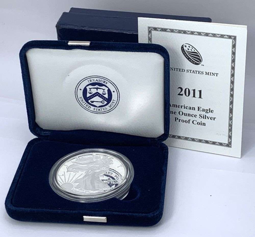 2011-W American Silver Eagle PF OGP (1 of 5)