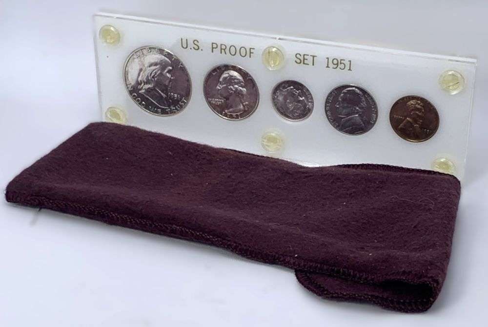 1951 United States Mint Proof Set (5-coins) (1 of 5)
