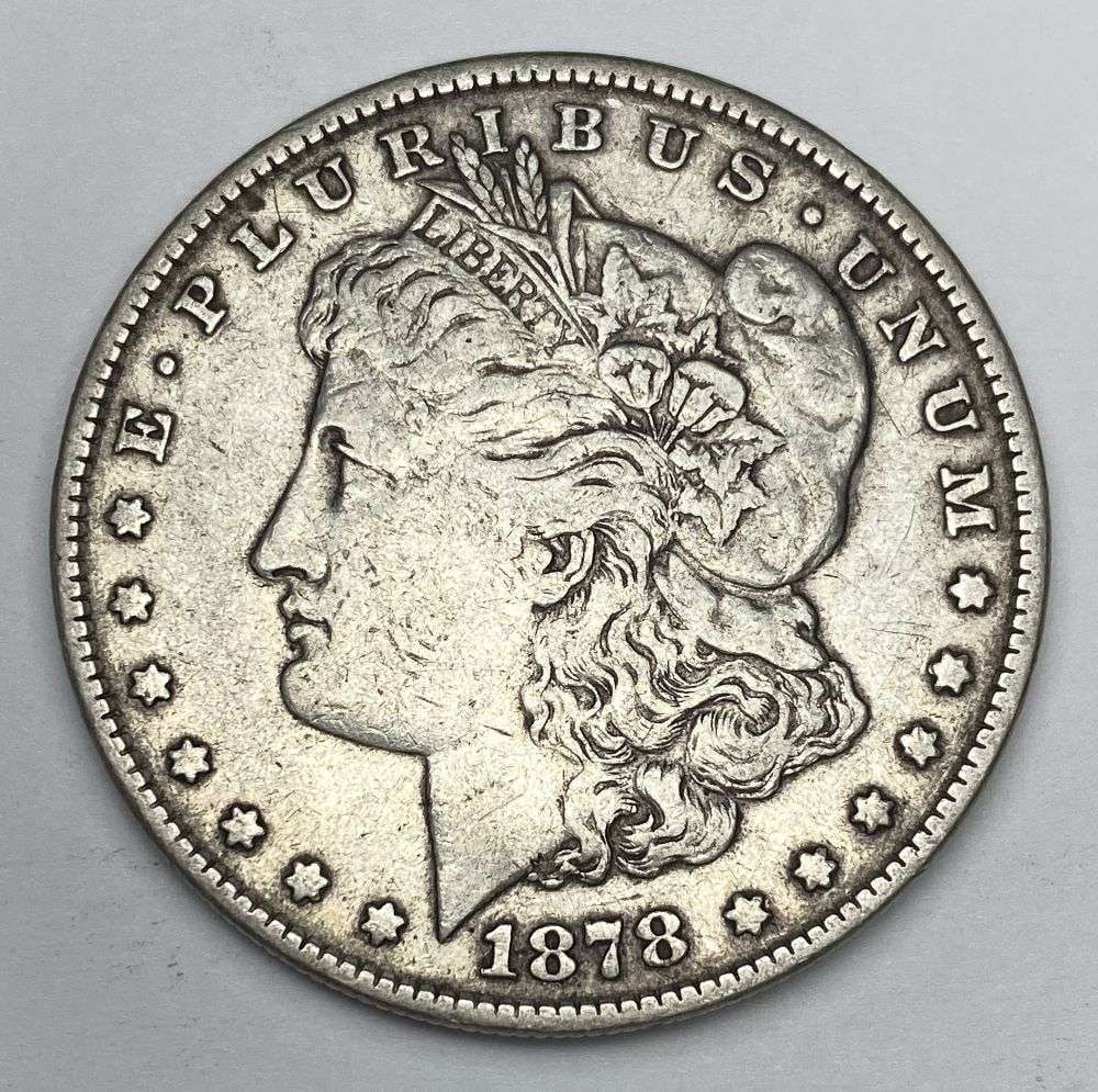 1878 Rev. 79 Morgan Silver Dollar VF (1 of 2)