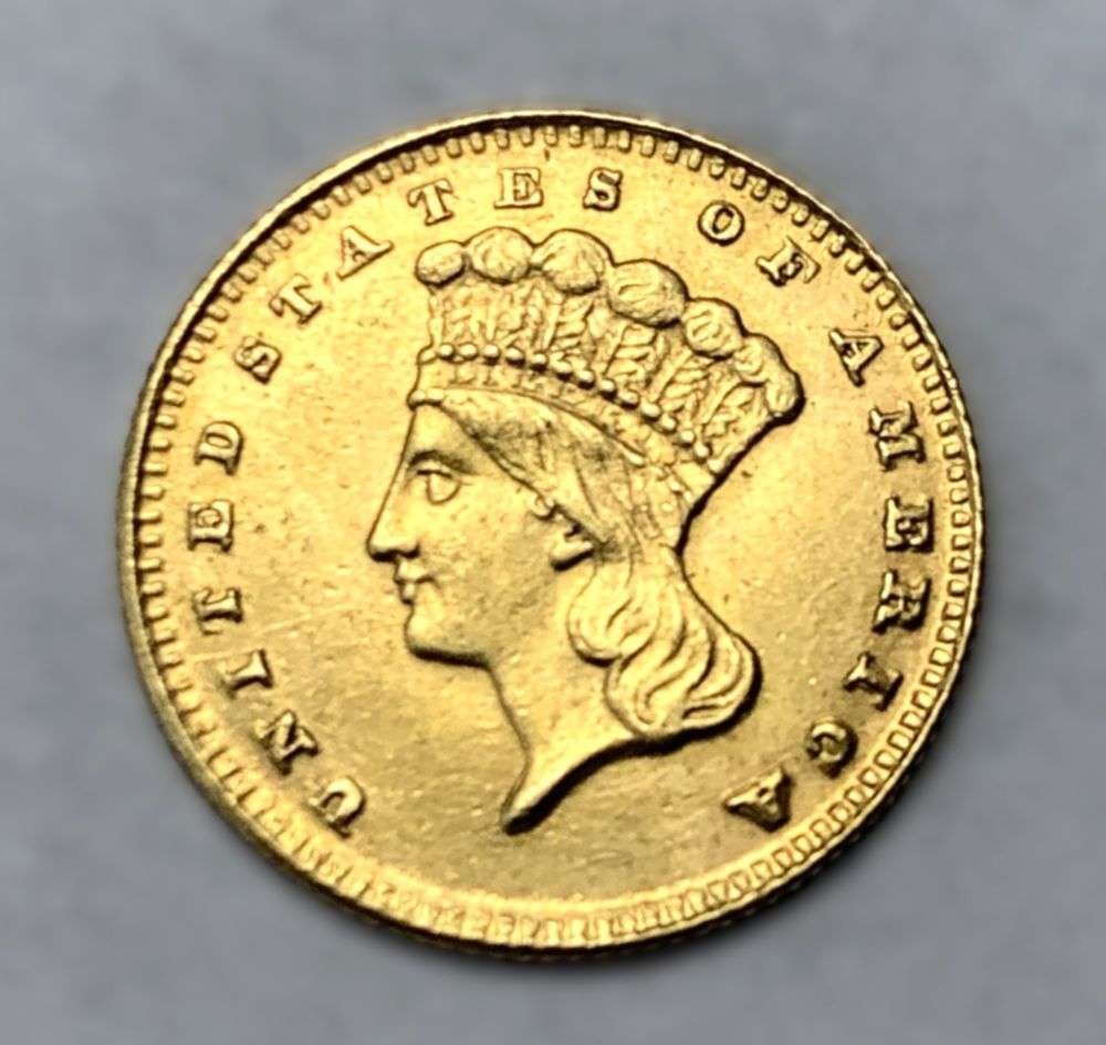 1887 Gold Dollar Type 3 (1 of 2)