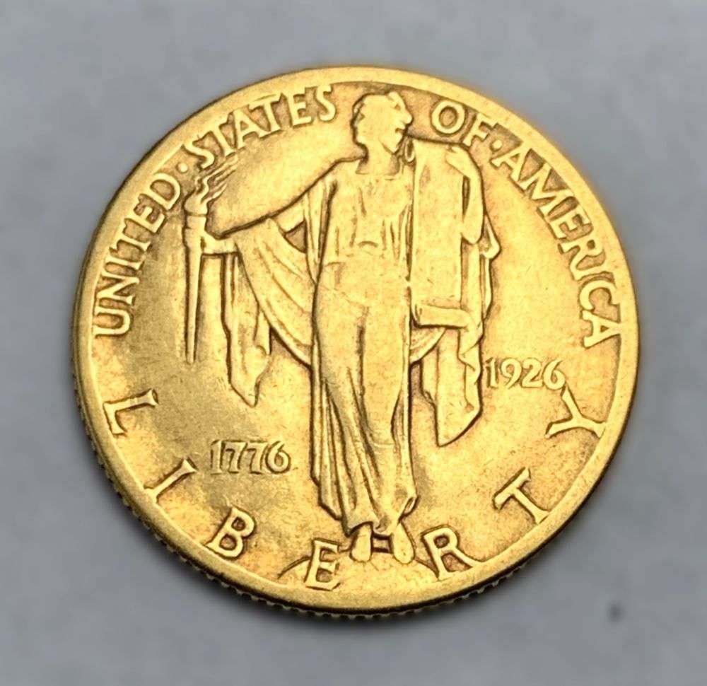 1926 America Sesquicentennial Gold $2.50 (1 of 2)