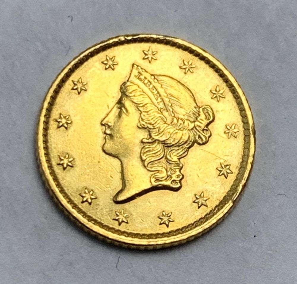 1854 Gold Dollar MS65 Type 1 (1 of 2)