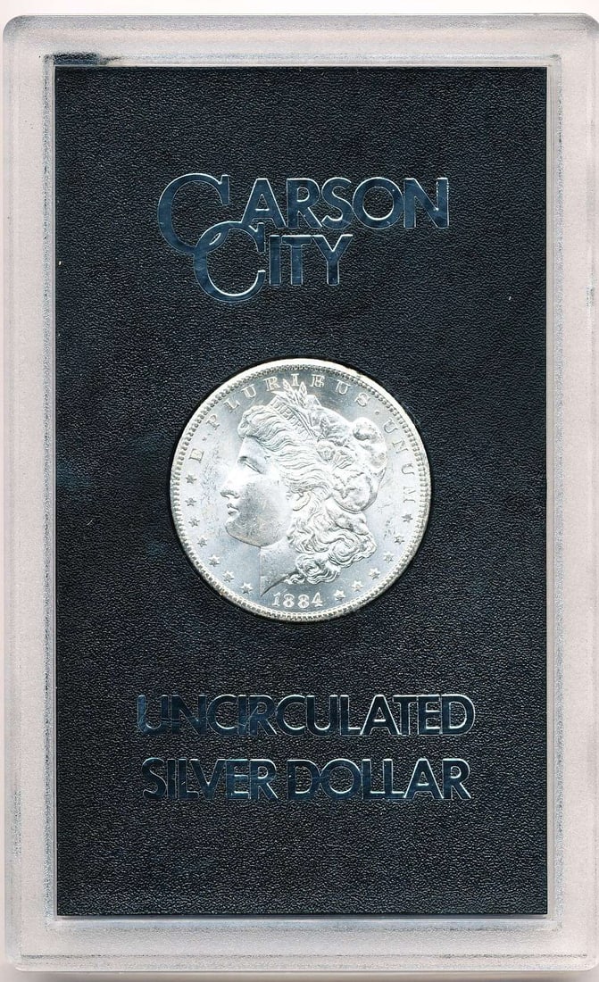 1884-CC Morgan Silver Dollar MS64 GSA (1 of 4)