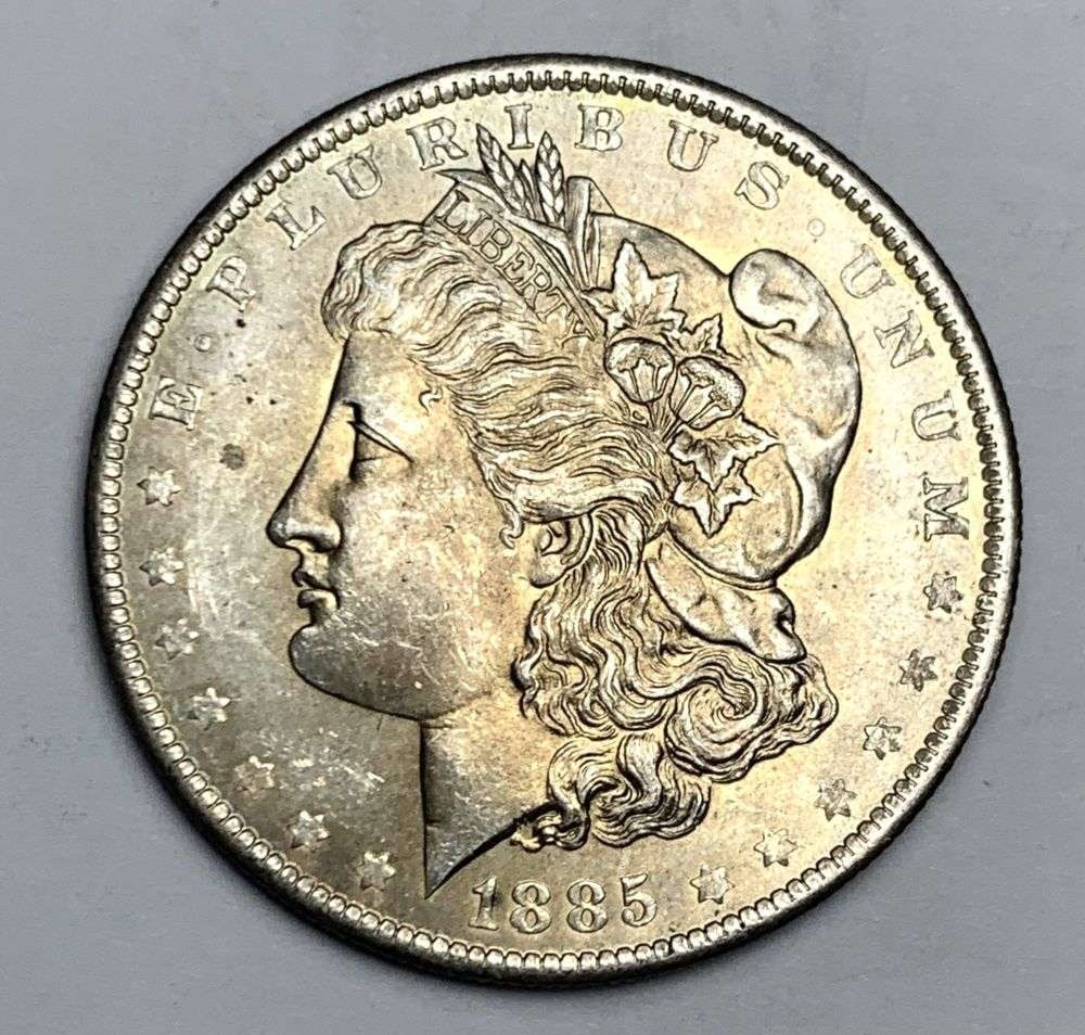 1885-O Morgan Silver Dollar MS64 (1 of 2)